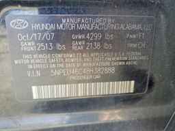 2008 HYUNDAI SONATA