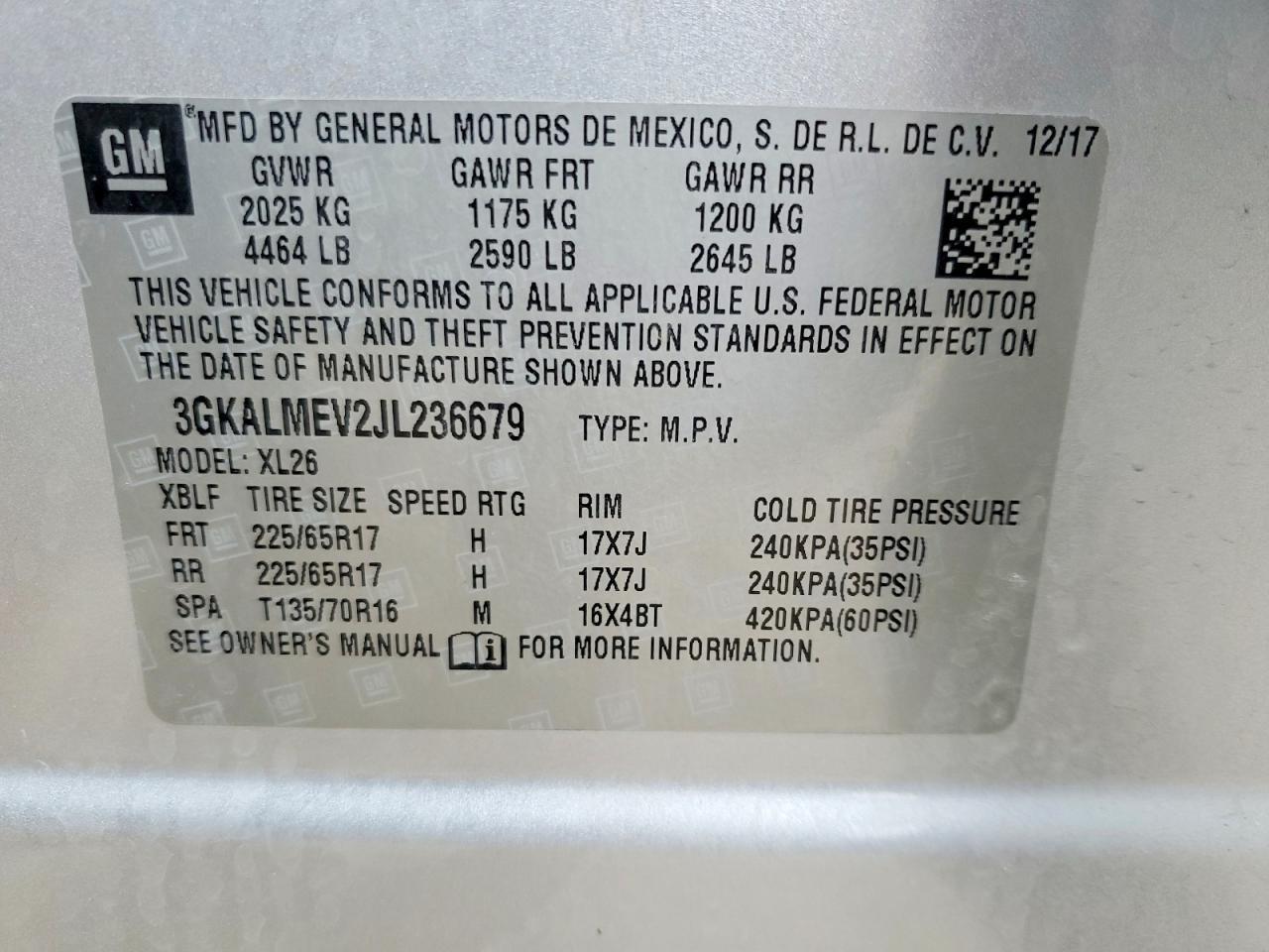2018 GMC Terrain