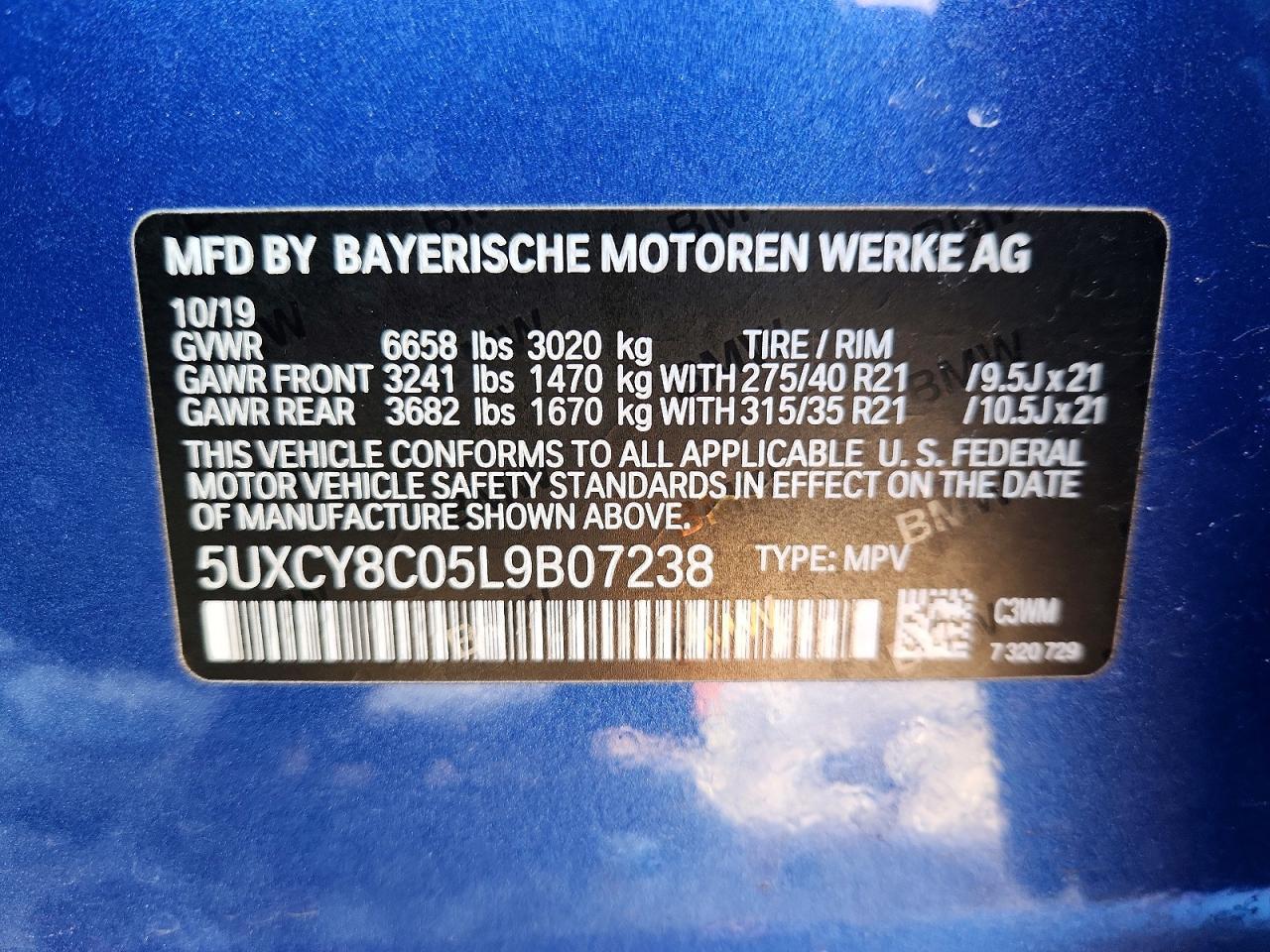 2020 BMW X6