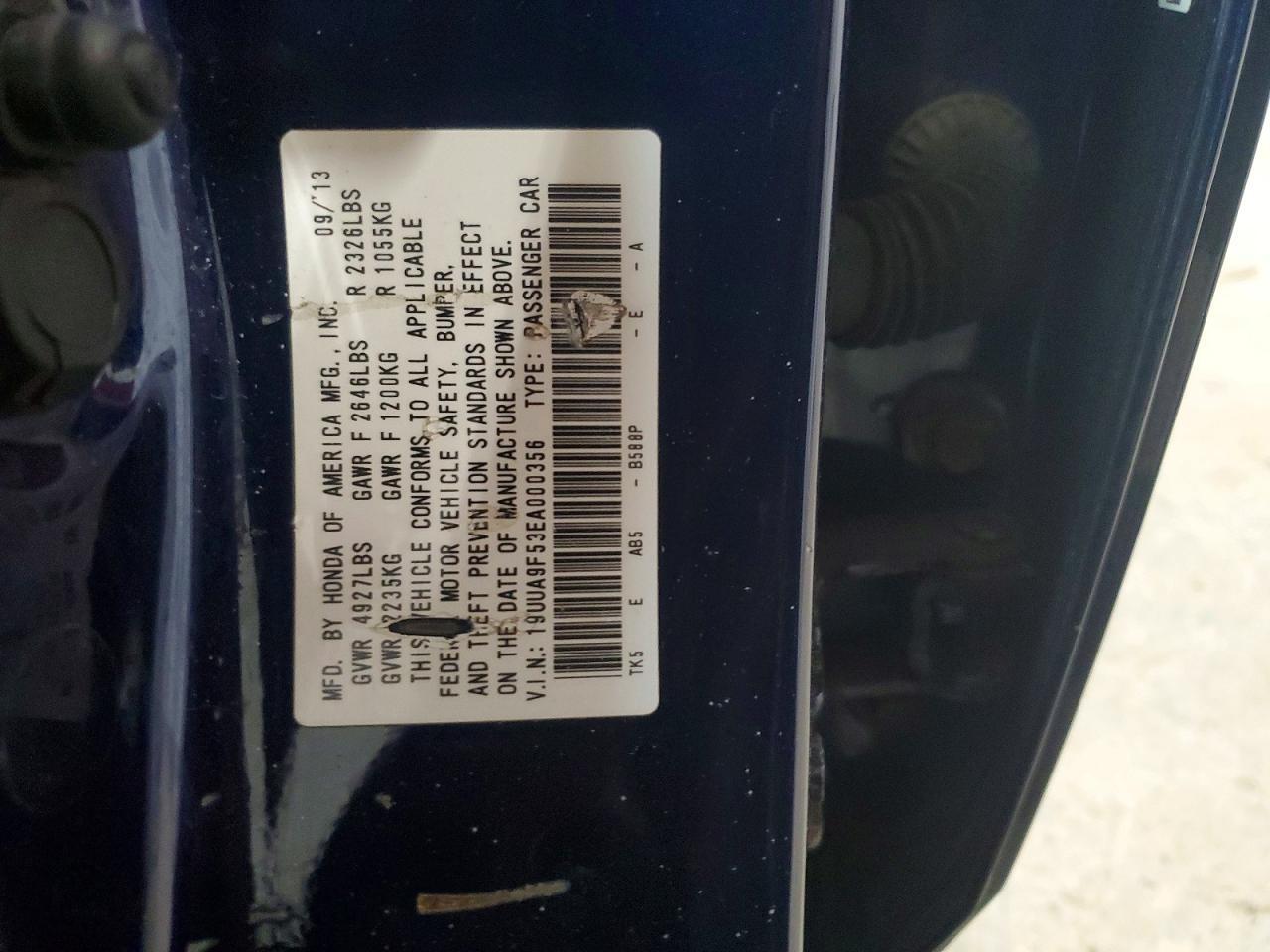 2014 ACURA TL