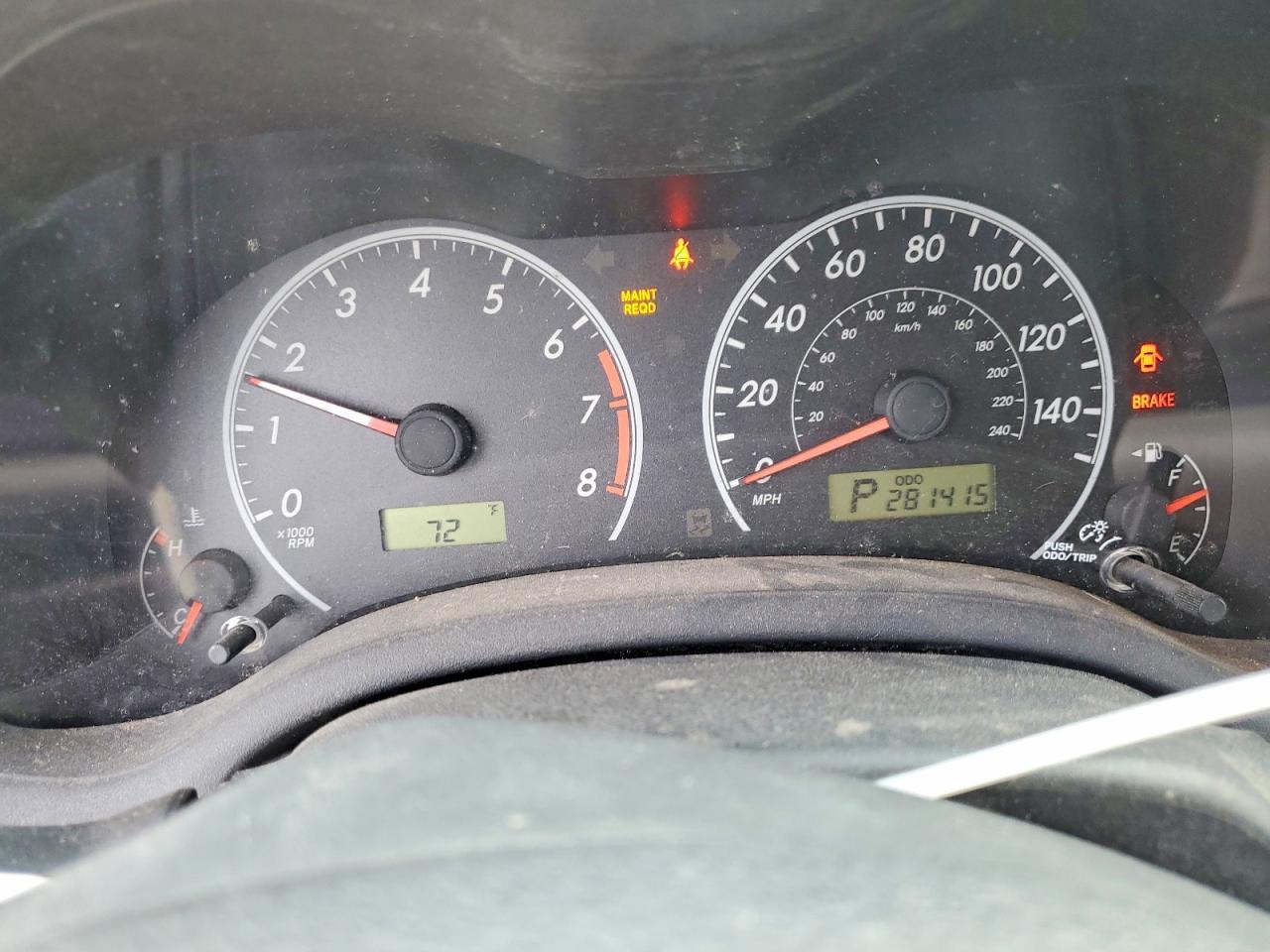 2013 TOYOTA COROLLA