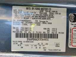 2012 FORD FUSION