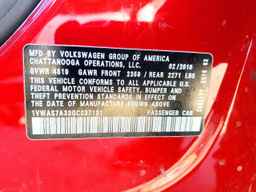 2016 VOLKSWAGEN Passat
