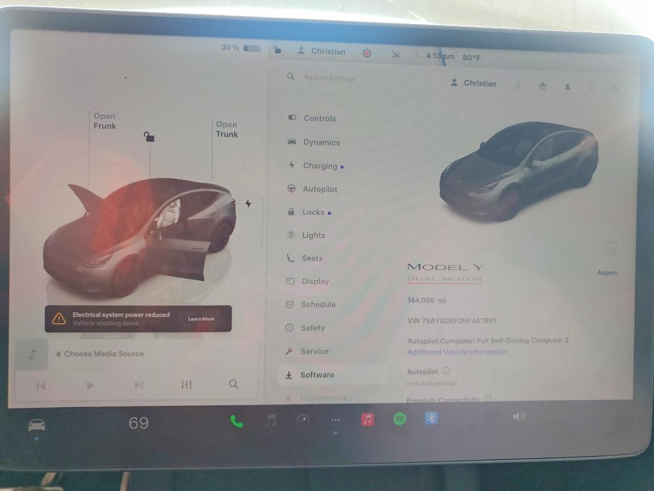 2022 TESLA MODEL Y