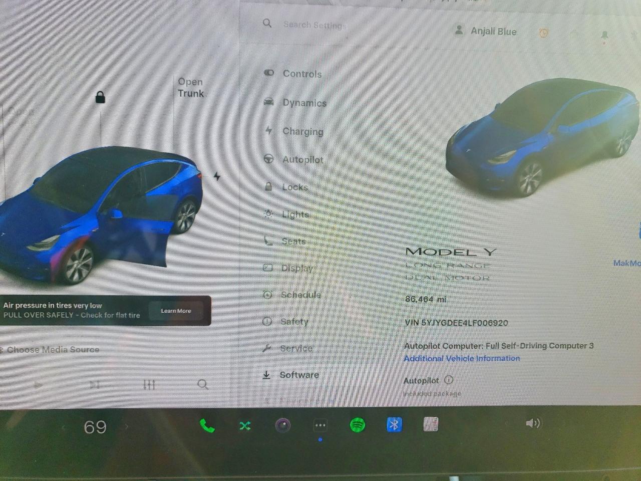 2020 TESLA MODEL Y