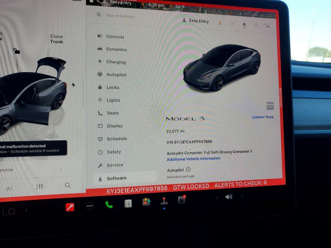 2023 TESLA MODEL 3
