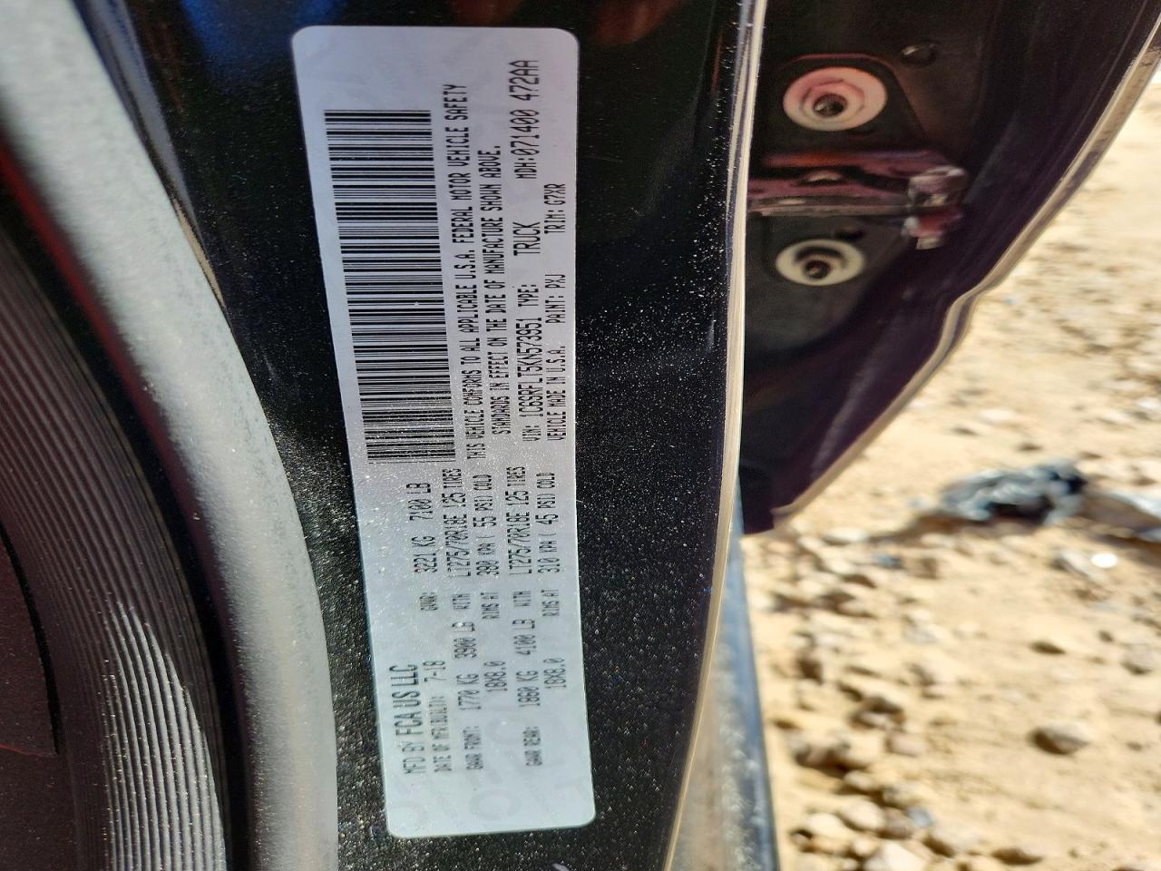 2019 RAM 1500