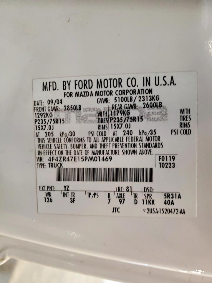 2005 MAZDA B4000