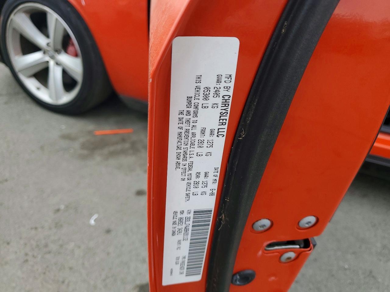 2008 DODGE Challenger