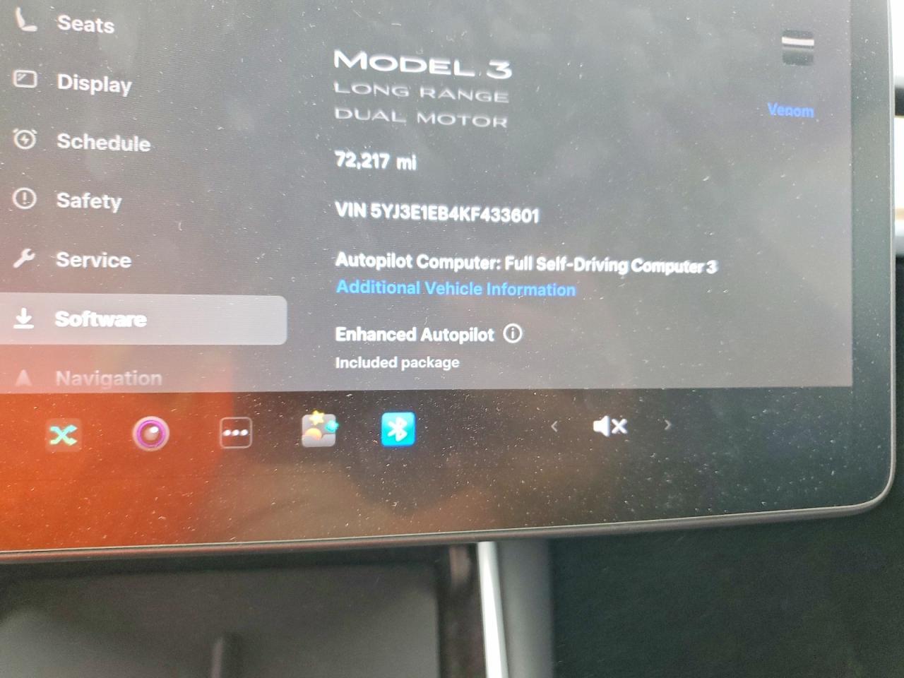 2019 TESLA MODEL 3