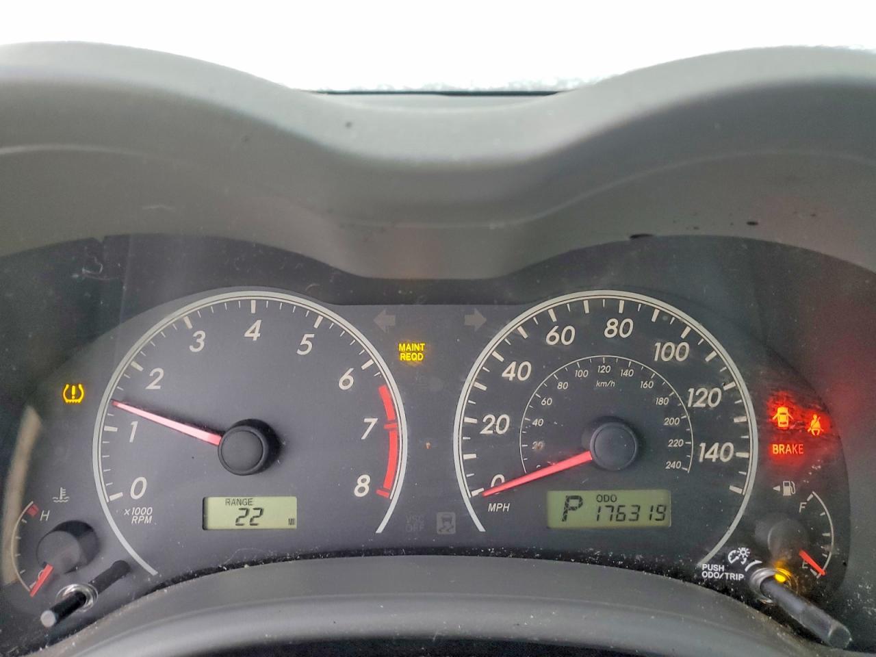 2009 TOYOTA COROLLA