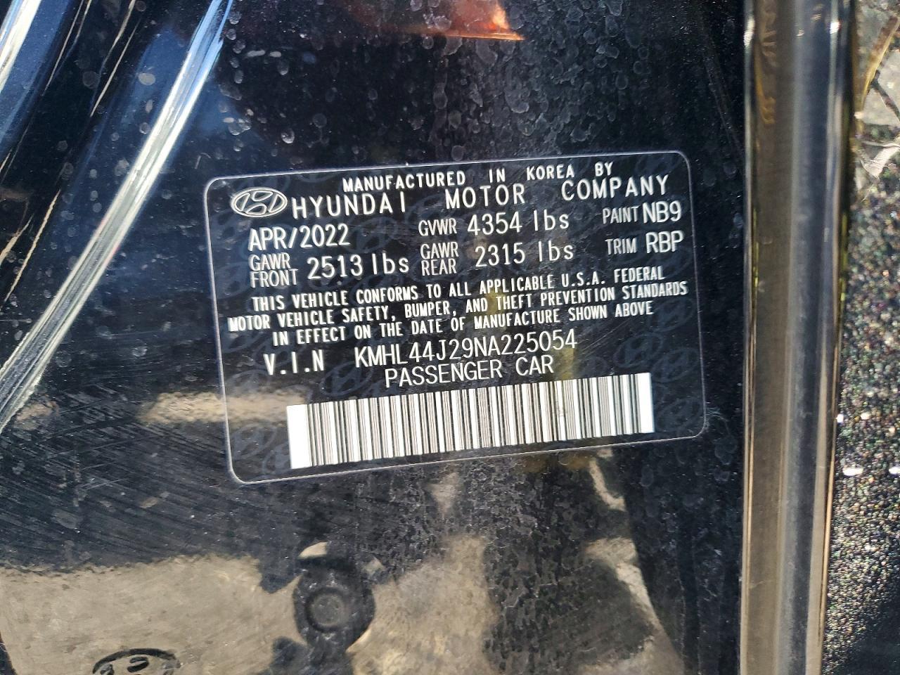 2022 HYUNDAI SONATA