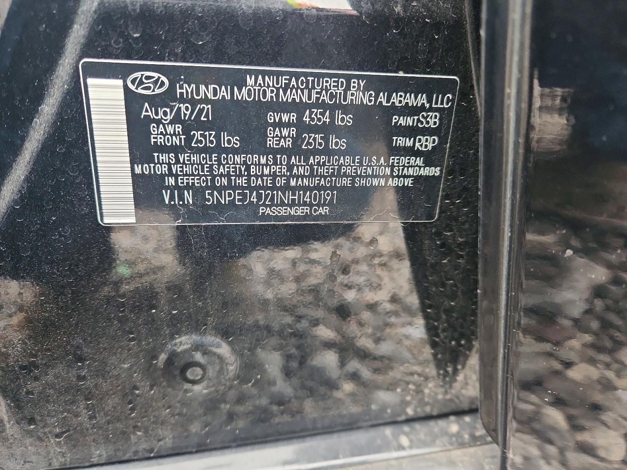2022 HYUNDAI SONATA