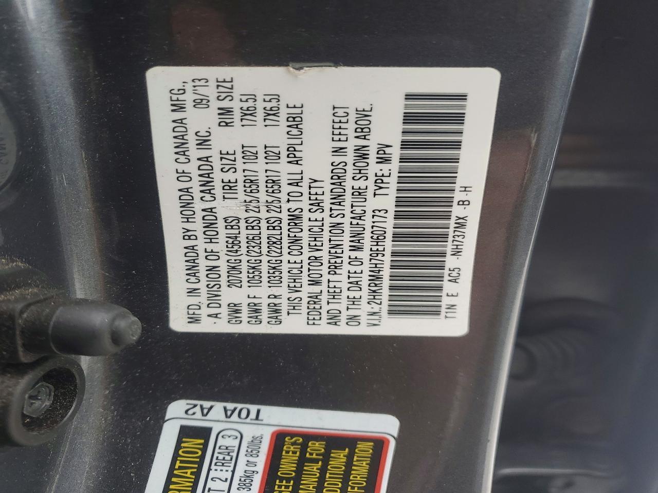 2014 HONDA CR-V