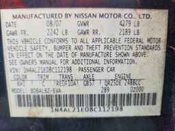 2008 NISSAN ALTIMA