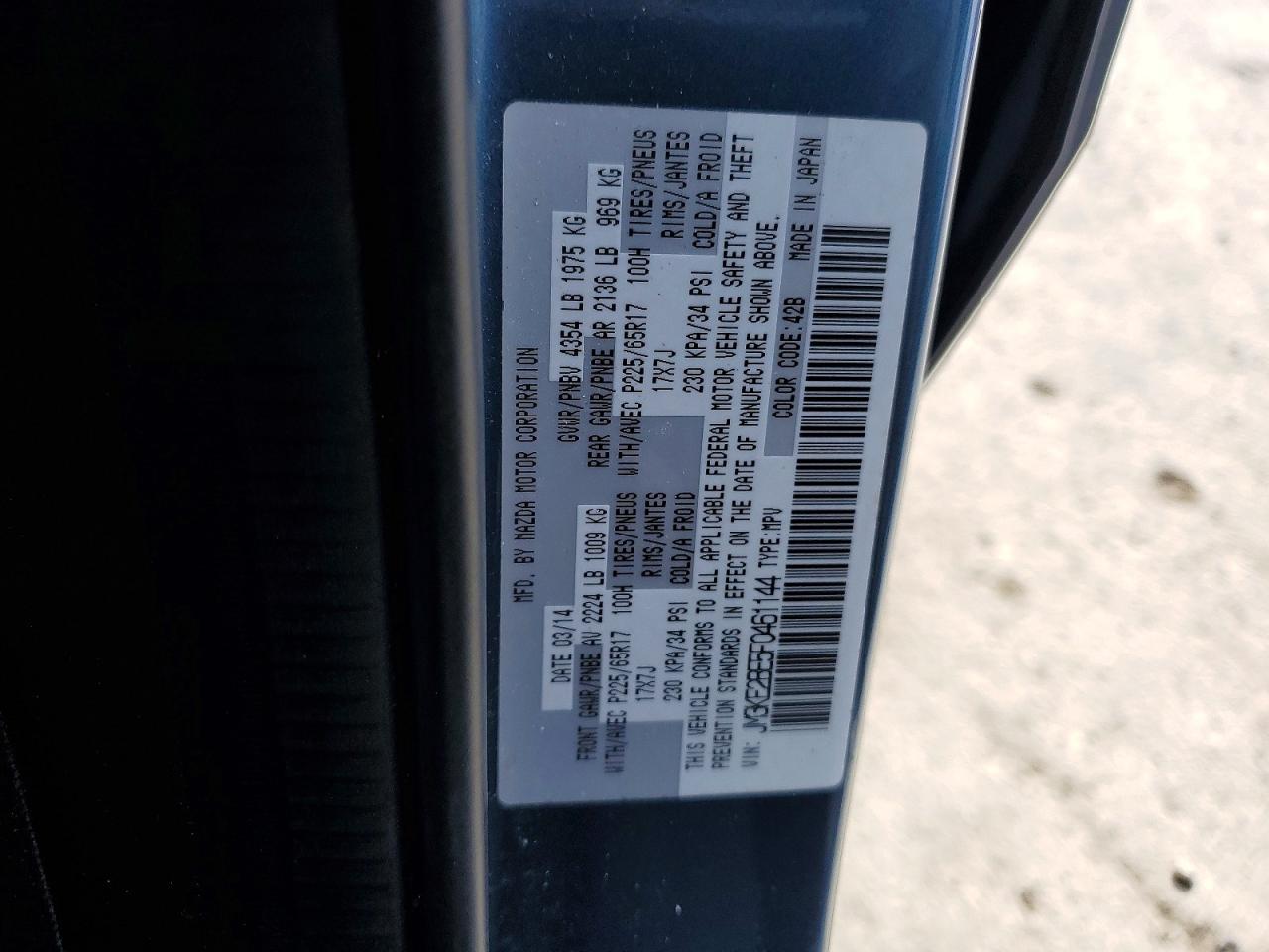 2015 MAZDA CX-5