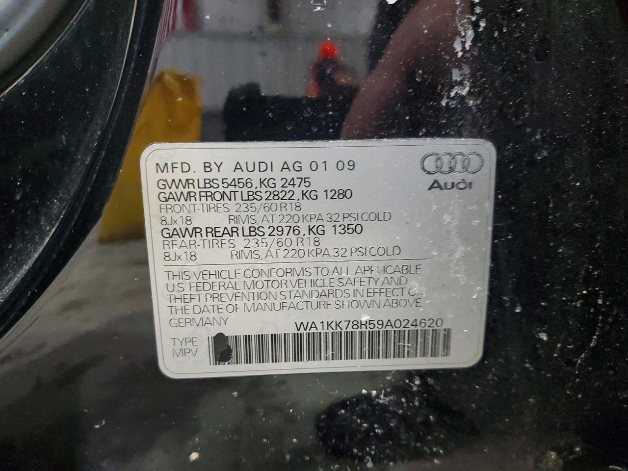 2009 AUDI Q5