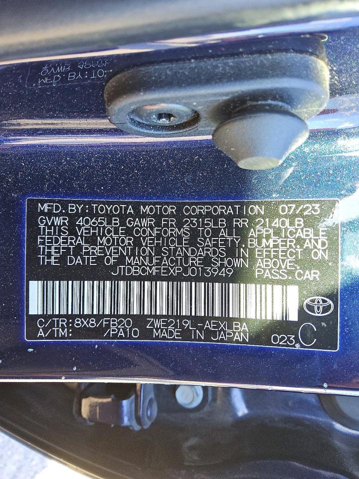 2023 TOYOTA COROLLA
