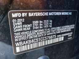 2012 BMW 7 series