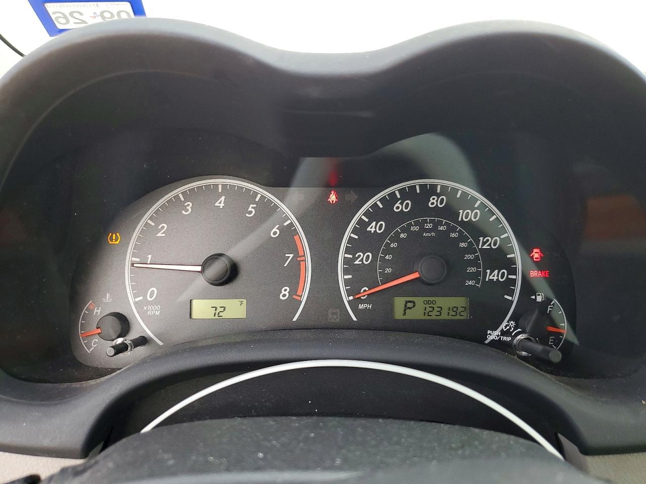 2012 TOYOTA COROLLA