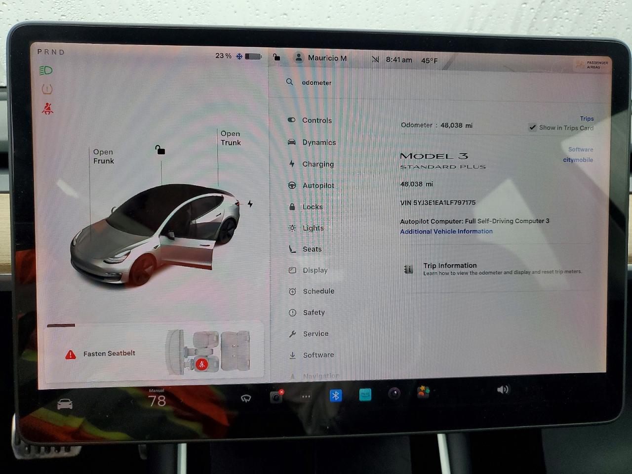 2020 TESLA MODEL 3