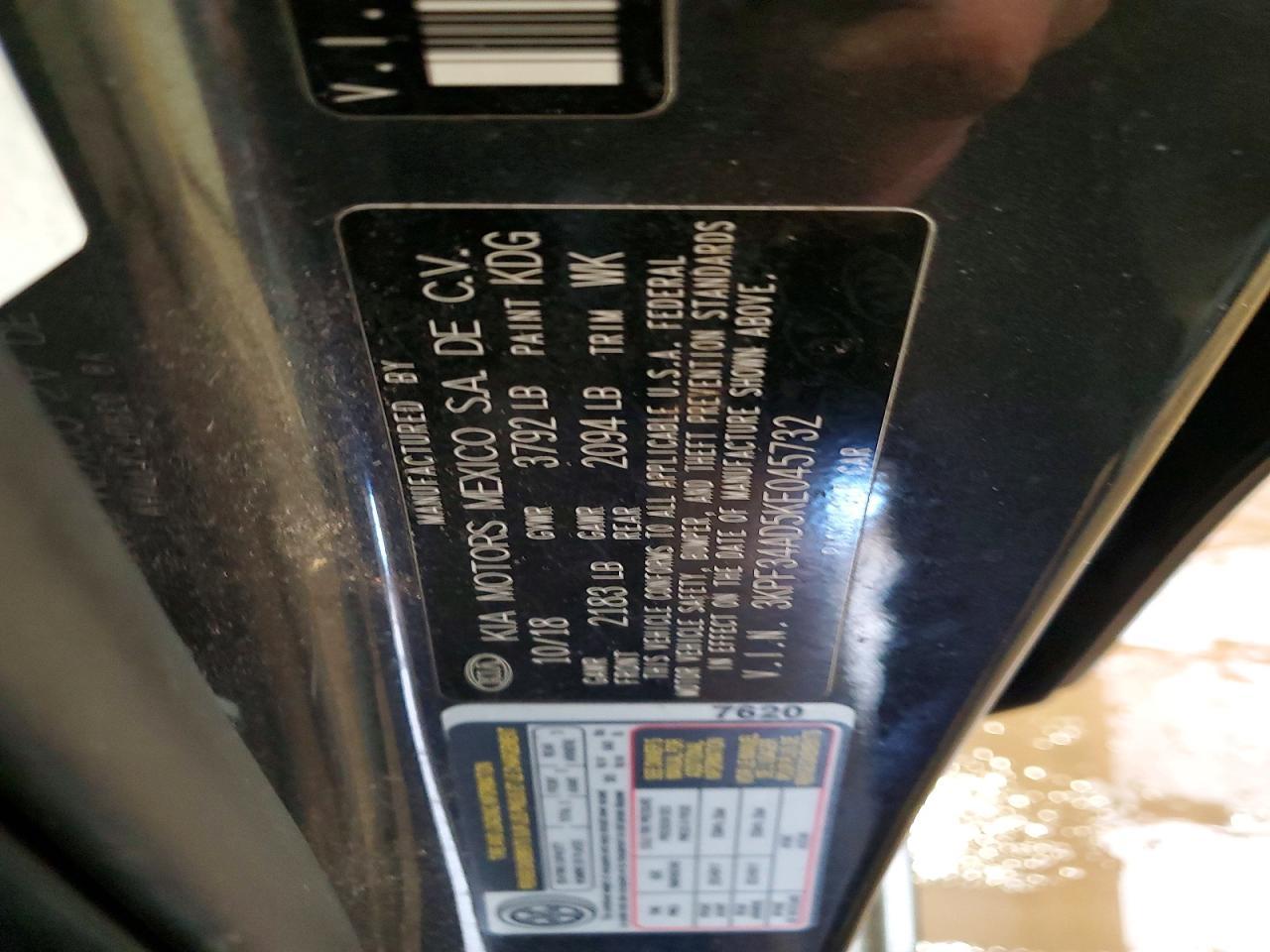 2019 KIA FORTE