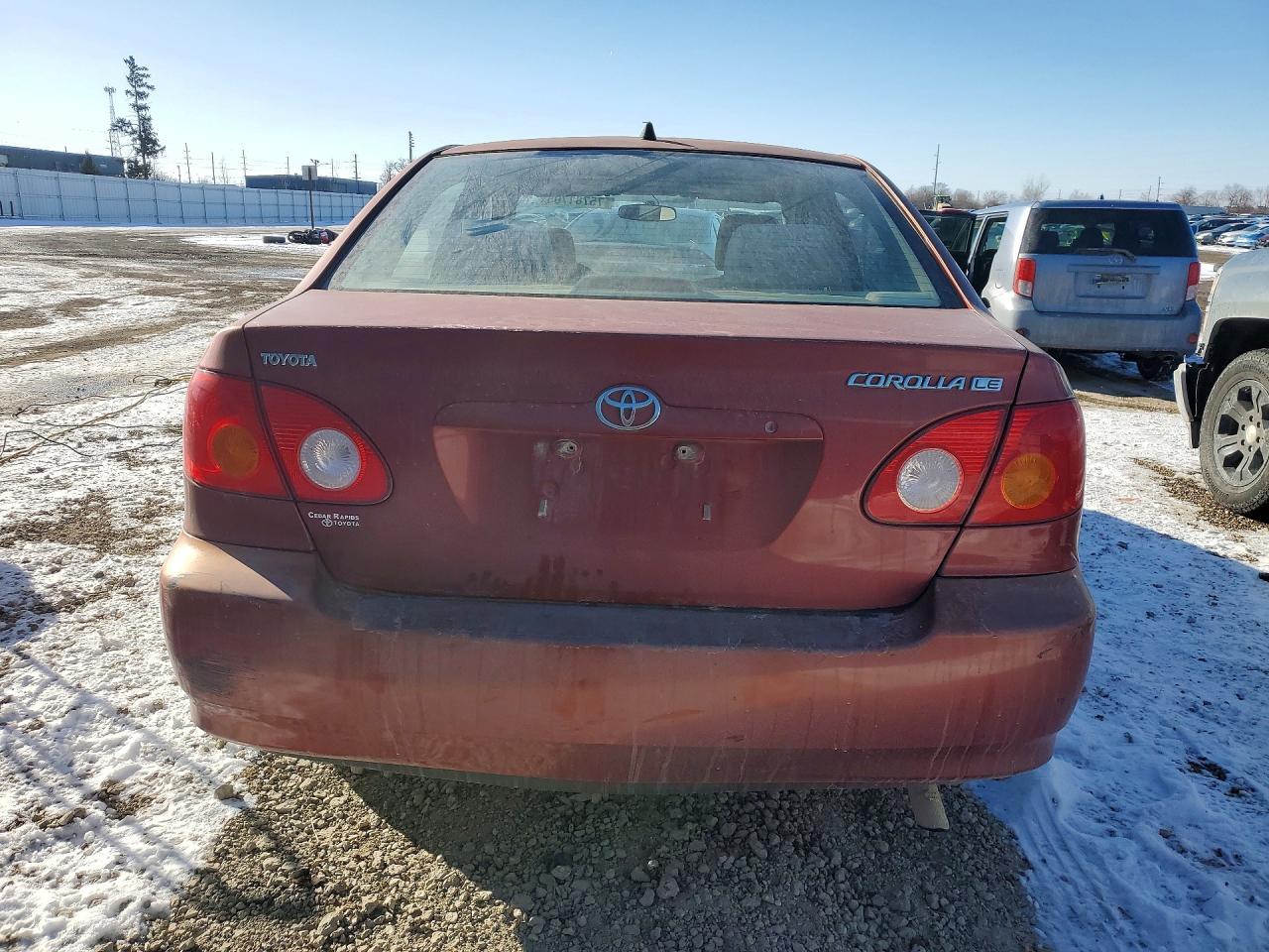 2004 TOYOTA COROLLA