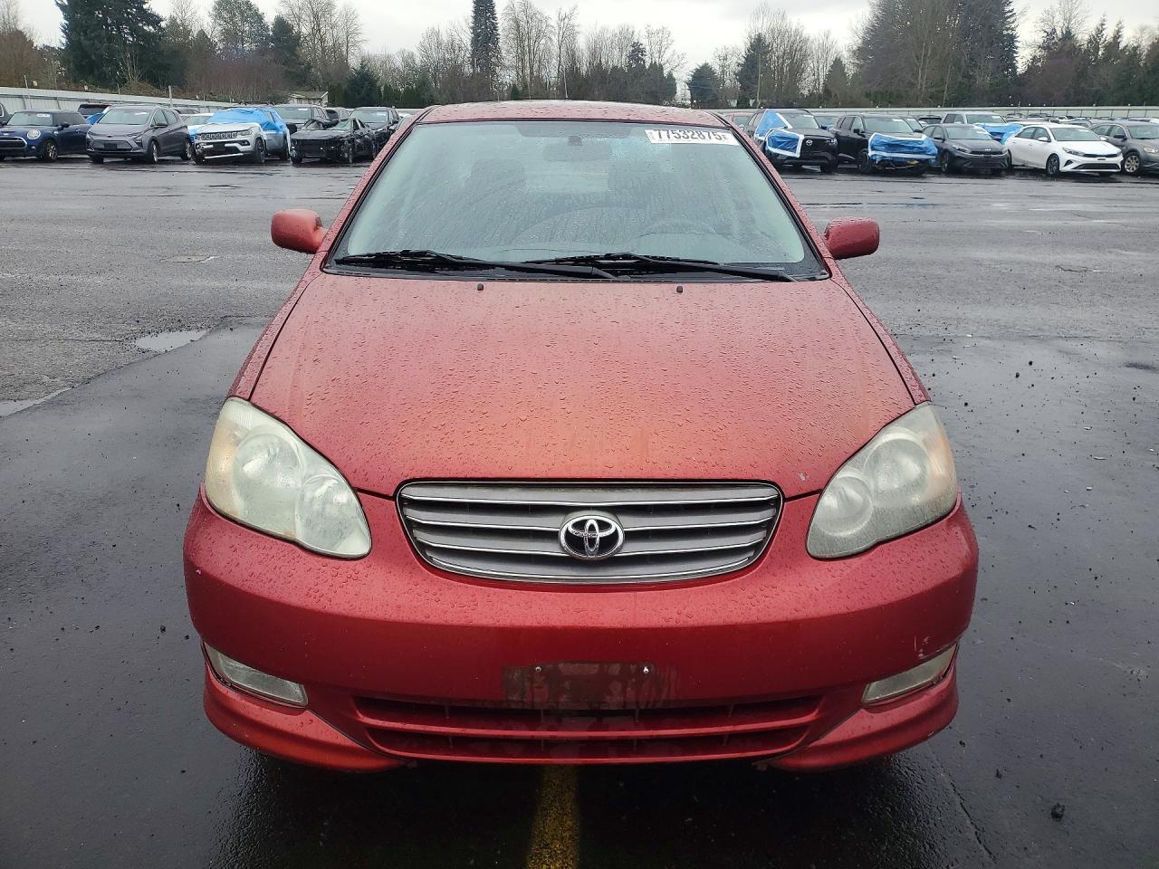 2003 TOYOTA COROLLA