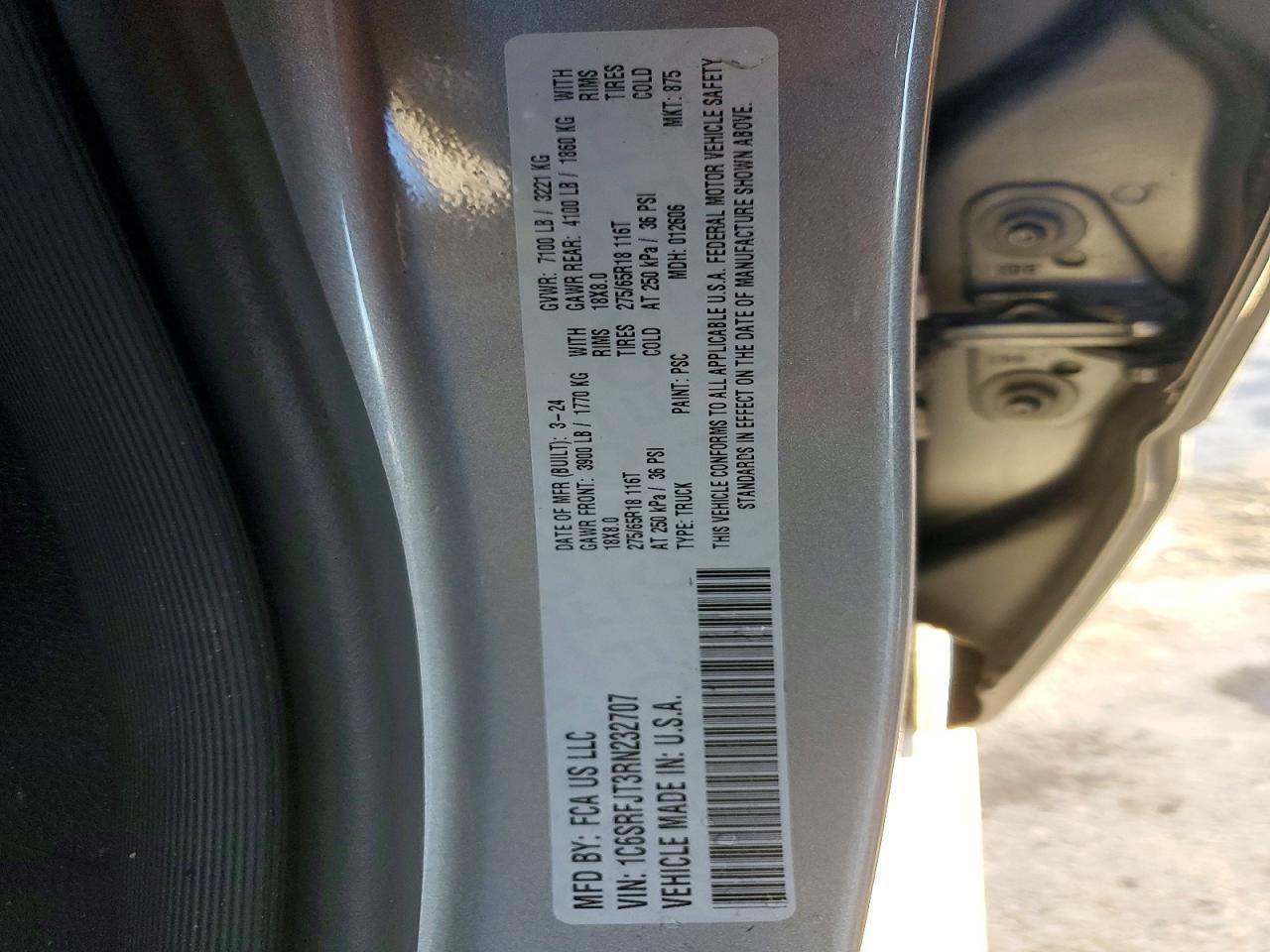 2024 RAM 1500