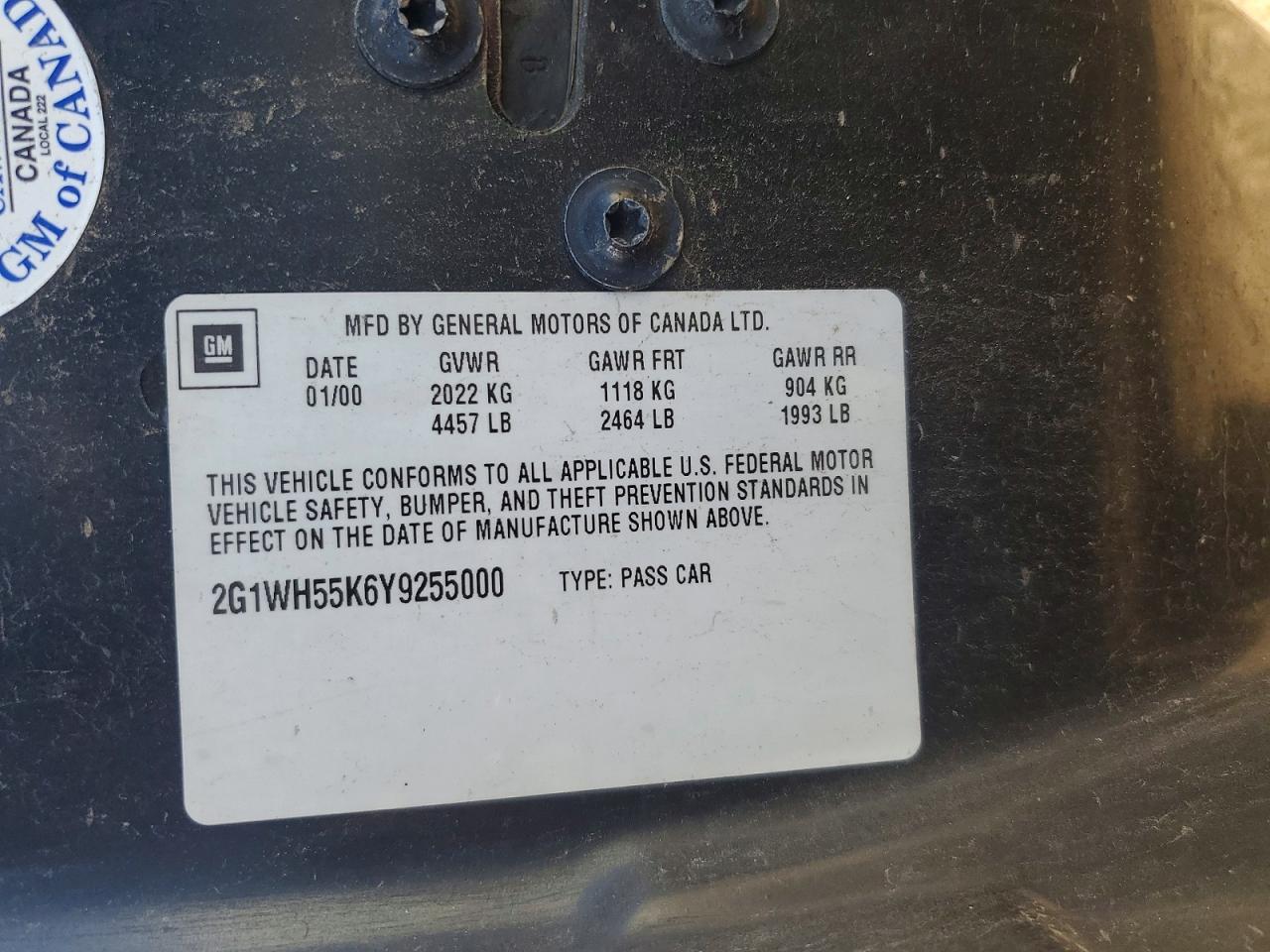 2000 CHEVROLET IMPALA
