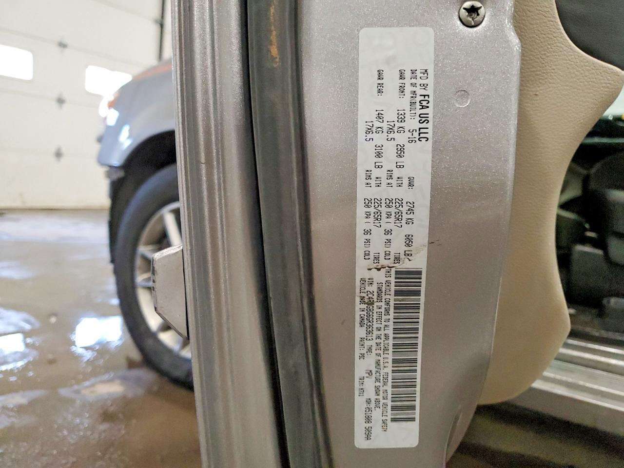2016 DODGE GRAND CARAVAN