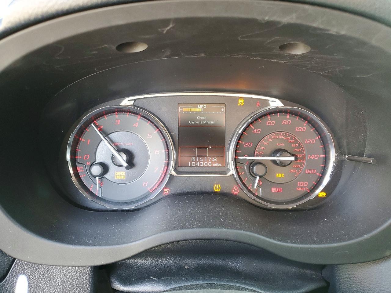 2017 SUBARU WRX