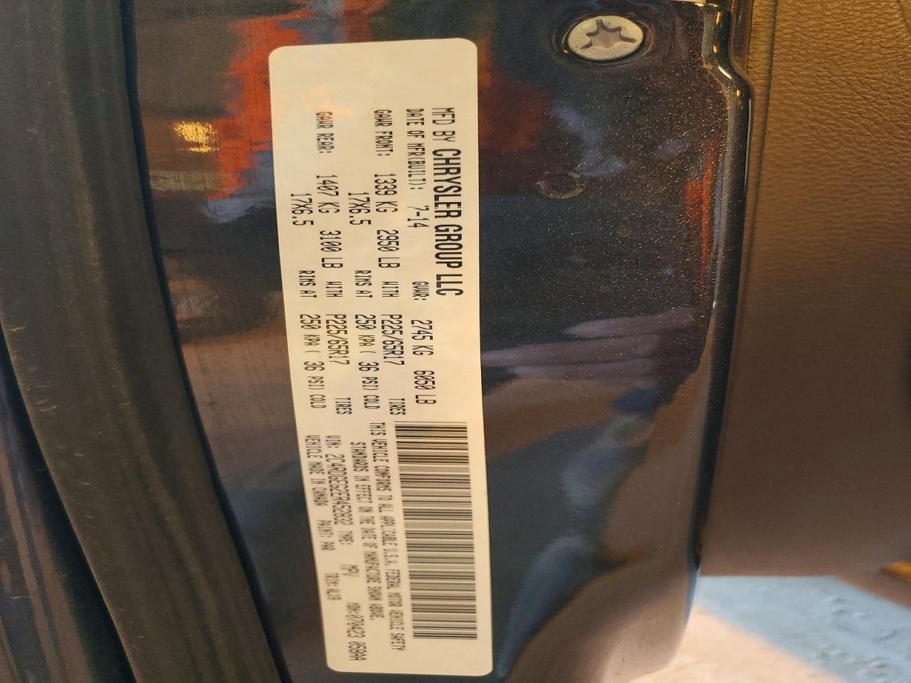 2014 DODGE GRAND CARAVAN