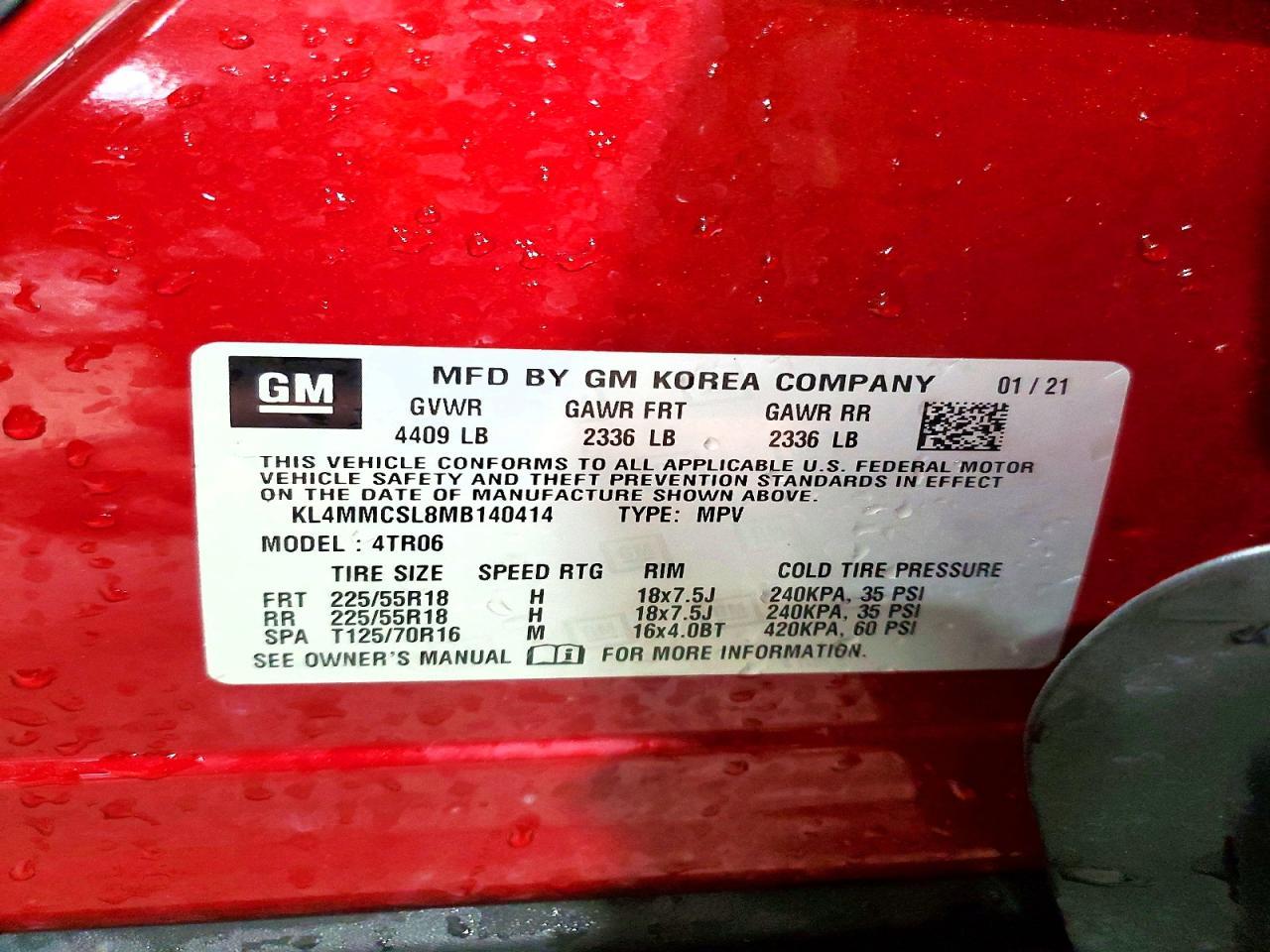 2021 BUICK Encore GX