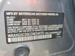 2012 BMW 5 series
