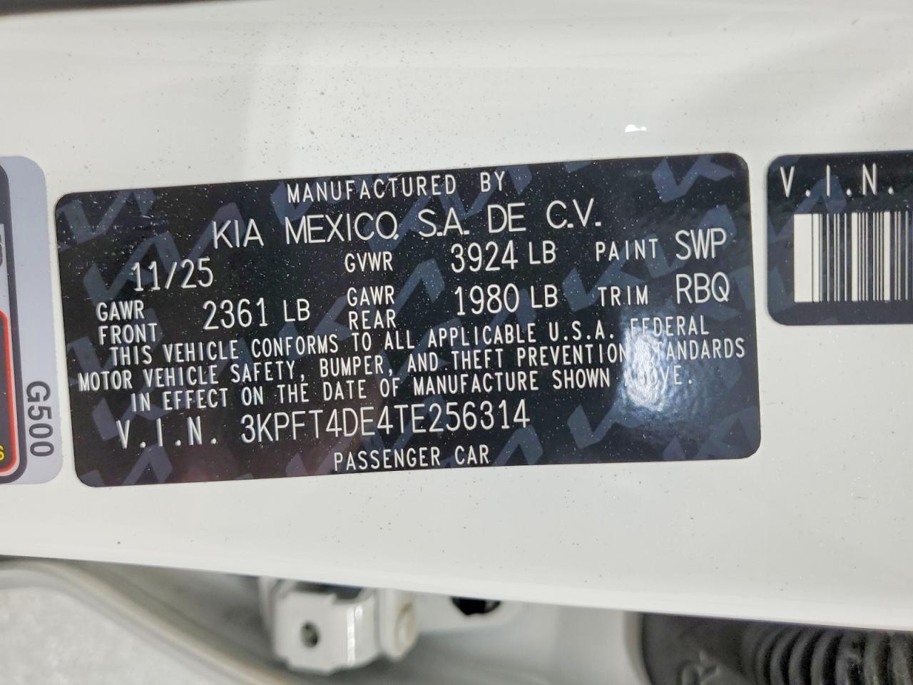 2026 KIA K4