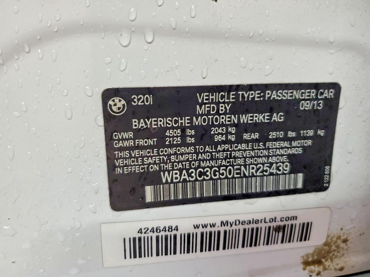2014 BMW 3 SERIES
