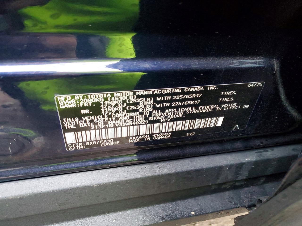 2025 TOYOTA RAV4