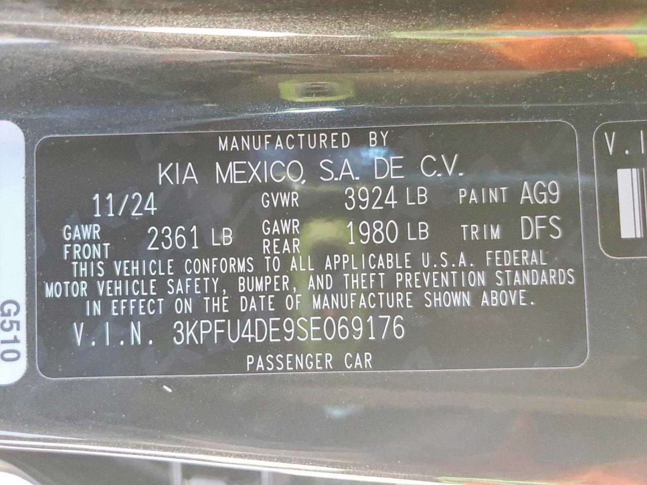2025 KIA K4