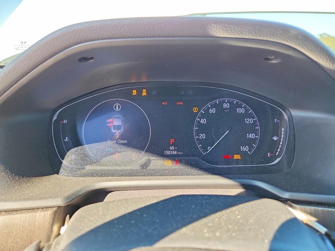 2019 HONDA ACCORD