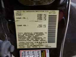 2010 NISSAN ALTIMA