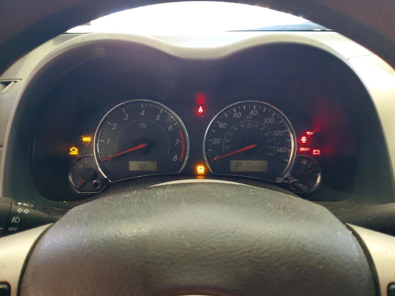 2012 TOYOTA COROLLA