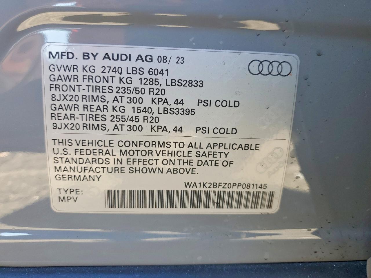 2023 AUDI Q4 e-tron