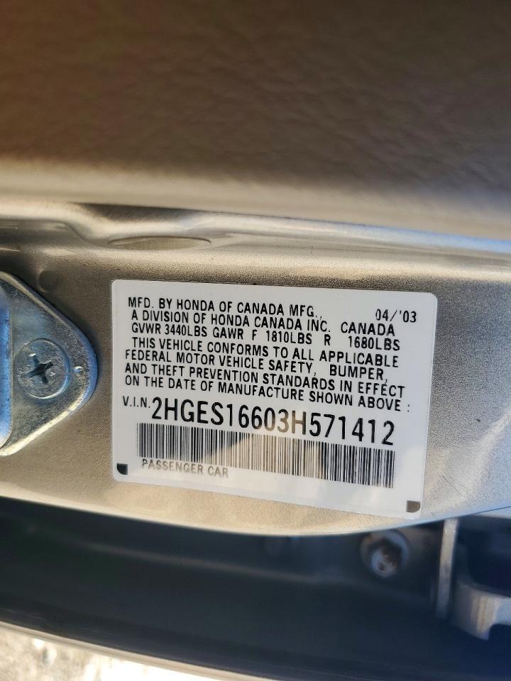 2003 HONDA CIVIC