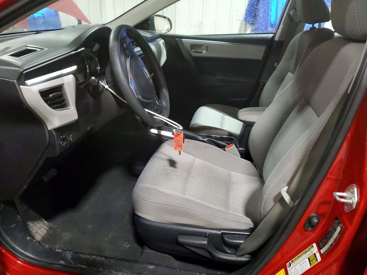 2016 TOYOTA COROLLA