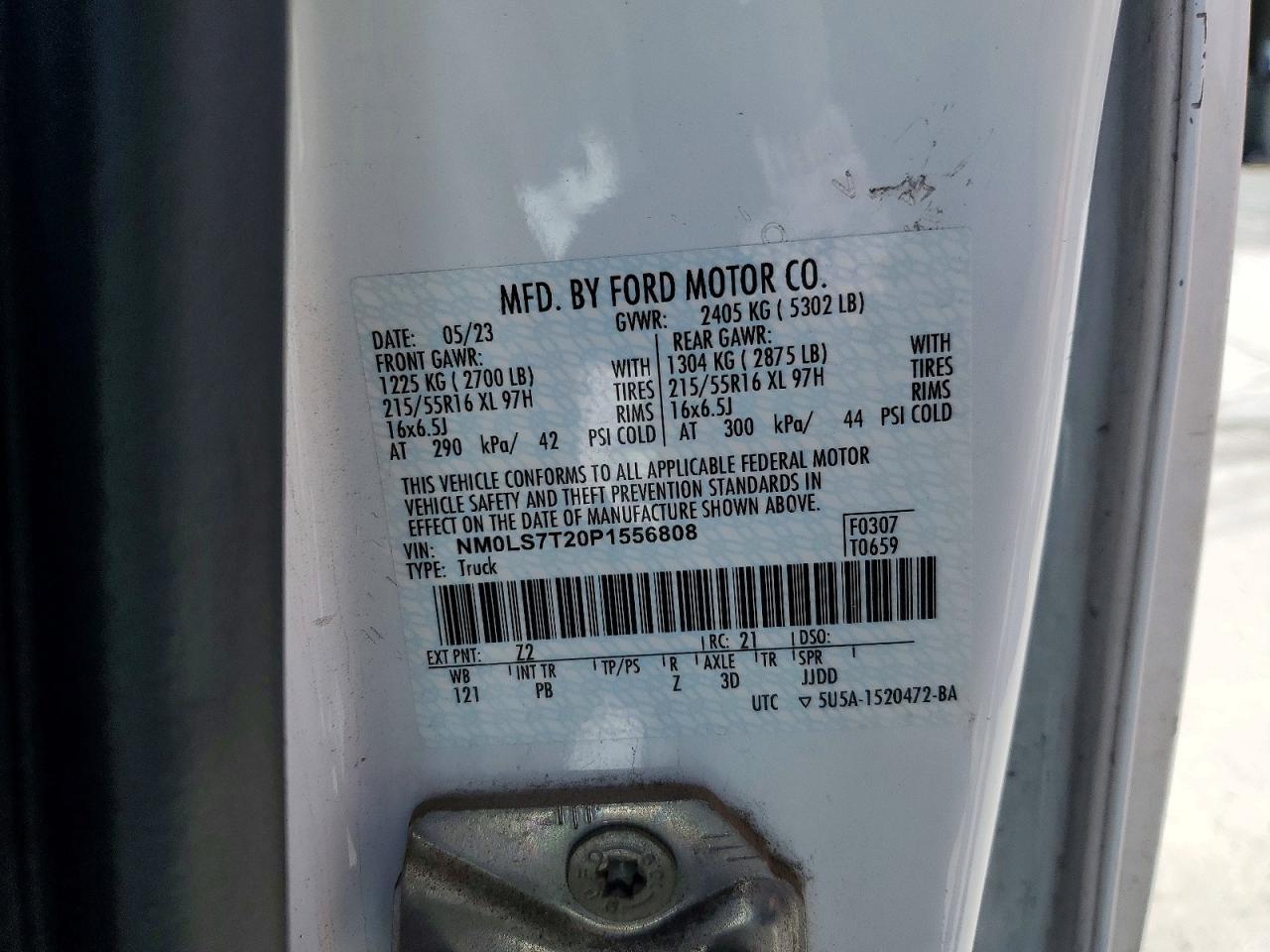 2023 FORD TRANSIT CONNECT