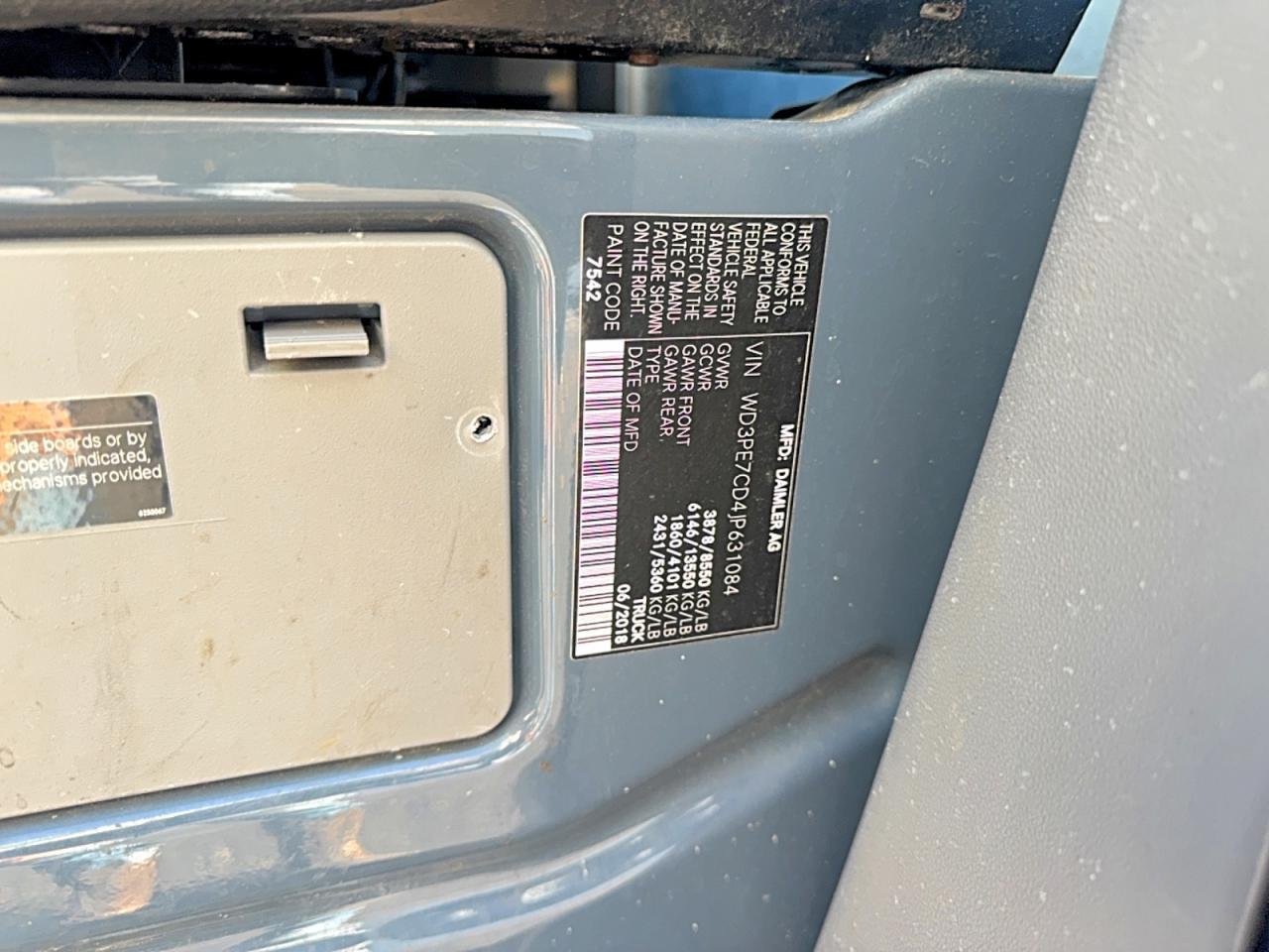 2018 MERCEDES-BENZ Sprinter