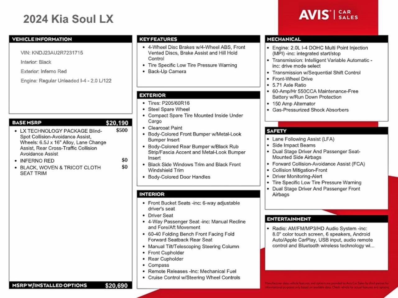 2024 KIA SOUL