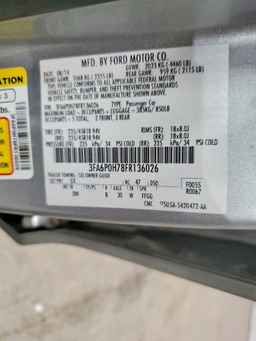 2015 FORD FUSION