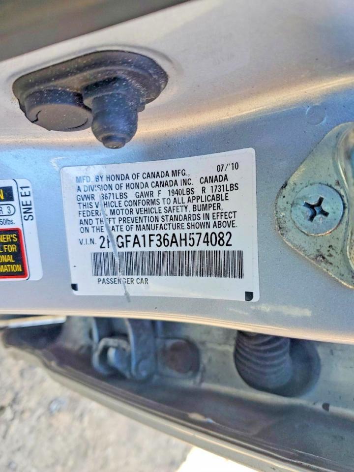 2010 HONDA CIVIC